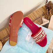 Kitlife Dior Dway Slide Rose Pink Embroidery - Size EU34 - EU42 - 5