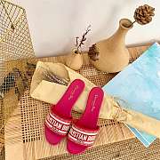 Kitlife Dior Dway Slide Rose Pink Embroidery - Size EU34 - EU42 - 2
