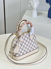 Kitlife Louis Vuitton Alma Ebene Azur BB Handbag - N41221 - 23.5 x 17.5 x 11.5 cm - 6