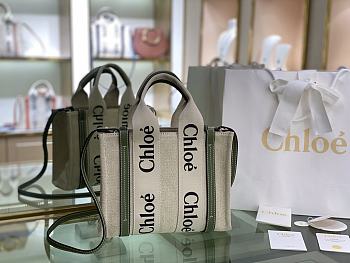 Kitlife Chloe Small Woody Tote Green Bag - CHC21U - 26.5*20*8cm