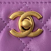 Kitlife Chanel 22s Hobo Pearl Purple Bag - AS3259 - 16×19.5×8.5cm - 6