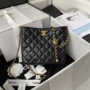 Kitlife Chanel 22s Hobo Black Bag - AS3259 - 16×19.5×8.5cm - 1