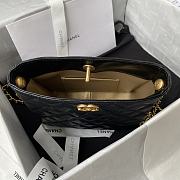 Kitlife Chanel 22s Hobo Black Bag - AS3259 - 16×19.5×8.5cm - 3
