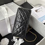 Kitlife Chanel 22s Hobo Black Bag - AS3259 - 16×19.5×8.5cm - 4