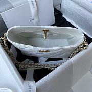 Kitlife Chanel 22s Hobo White Caviar Leather Bag - AS3223 - 16×19×8cm - 6