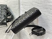 Kitlife Dior Lady Black Cannage Calfskin with Diamond Motif - 26x5x13.5cm - 6