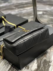 Kitlife YSL Medium CARRE RIVE GAUCHE IN Black LAMBSKIN - 515821 - 25 X 15 X 7,5 CM - 6