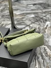 Kitlife YSL Medium Louou Puffer in Lambskin Green Bag - 29x17x11cm - 3