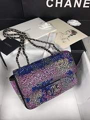 Kitlife Chanel chanel swarovski crystal flap bag - 20cm - 5