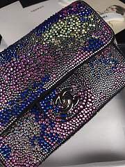Kitlife Chanel chanel swarovski crystal flap bag - 20cm - 2