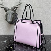 Kitlife Fendi Roma Tote Canvas Bag Pink - 41x31x14cm - 2