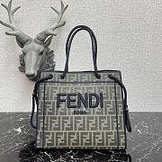 Kitlife Fendi Roma Tote Canvas FF Farbic Bag - 41x31x14cm - 1