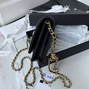 Kitlife Chanel WOC Black Lambskin - AP1450 - 19cm  - 6