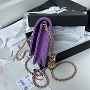 Kitlife Chanel WOC Purple Lambskin - AP1450 - 19cm - 2