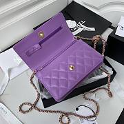 Kitlife Chanel WOC Purple Lambskin - AP1450 - 19cm - 4