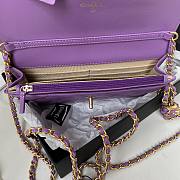 Kitlife Chanel WOC Purple Lambskin - AP1450 - 19cm - 6