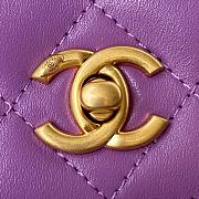 Kitlife Chanel WOC Purple Lambskin - AP1450 - 19cm - 5