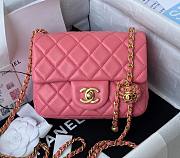 Kitlife Chanel CF Mini Pink Flap Bag - AS1787 - 18cm - 1