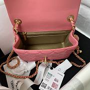 Kitlife Chanel CF Mini Pink Flap Bag - AS1787 - 18cm - 5