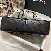 Kitlife Chanel Classic Flap Bag CF C Logo Smooth Leather - 30x21x8cm - 4