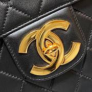Kitlife Chanel Classic Flap Bag CF C Logo Smooth Leather - 30x21x8cm - 3
