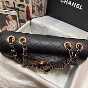 Kitlife Chanel Classic Flap Bag CF C Logo Grained Calfskin Leather - 30x21x8cm - 5