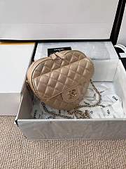 Kitlife Chanel Heart Bag Lambskin Gold- AS3191 - 18x17x6.5cm - 4