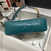 Kitlife Chanel 19 Dark Green Flap Bag Medium - 26x16x9cm - 2