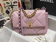 Kitlife Chanel 19 Pink Flap Bag Medium - 26x16x9cm - 1