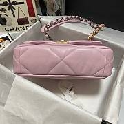 Kitlife Chanel 19 Pink Flap Bag Medium - 26x16x9cm - 2