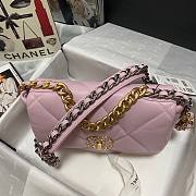 Kitlife Chanel 19 Pink Flap Bag Medium - 26x16x9cm - 4
