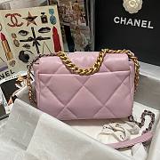 Kitlife Chanel 19 Pink Flap Bag Medium - 26x16x9cm - 5