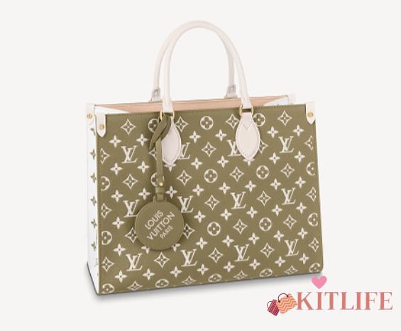 Kitlife Onthego Monogram Empreinte Kaki/Beige - M46060 - 35x27x14cm - 1