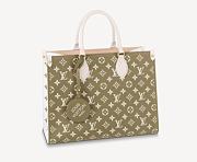 Kitlife Onthego Monogram Empreinte Kaki/Beige - M46060 - 35x27x14cm - 1