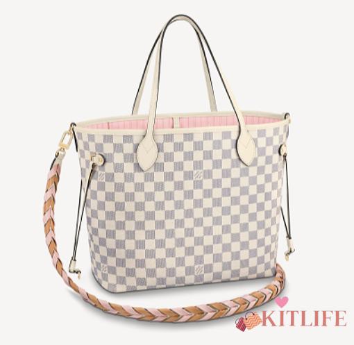 Kitlife Louis Vuitton Neverfull MM Damier Azur Canvas - N45295 - 31 x 28 x 14 cm  - 1