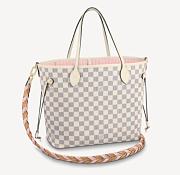 Kitlife Louis Vuitton Neverfull MM Damier Azur Canvas - N45295 - 31 x 28 x 14 cm  - 1