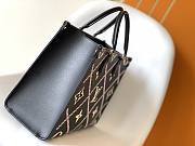 Kitlife Louis Vuitton Onthego MM Monogram Empreinte Black White - 35x27x14cm - 5
