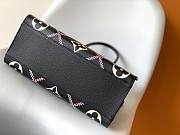 Kitlife Louis Vuitton Onthego MM Monogram Empreinte Black White - 35x27x14cm - 4