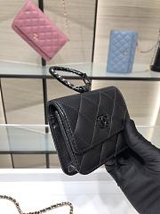 Kitlife Chanel 21K Black Smooth Leather With Black Hardware - AP2397 - 6