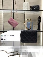 Kitlife Chanel 21K Black Smooth Leather With Gold Hardware - AP2397 - 5