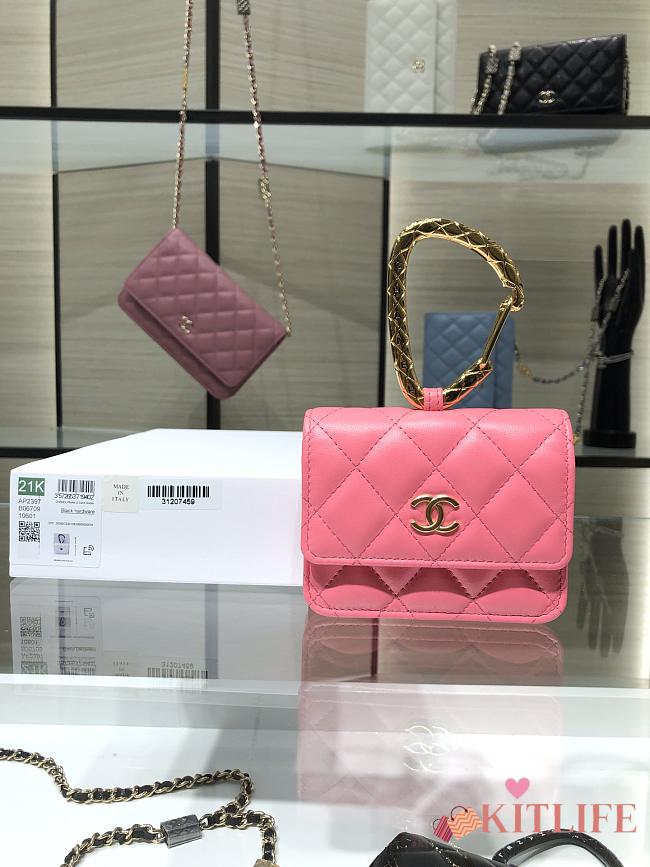 Kitlife Chanel 21K Pink Smooth Leather - AP2397 - 1