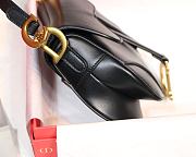 Kitlife Dior Saddle Black Small Smooth Calfskin Leather - 19.5 x 16 x 6.5 - 5