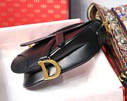 Kitlife Dior Saddle Black Small Smooth Calfskin Leather - 19.5 x 16 x 6.5 - 3