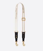 Kitlife Dior ADJUSTABLE SHOULDER STRAP WITH RING - 110 x 3.5 cm - 1