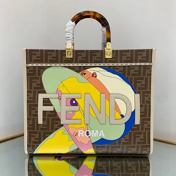 Kitlife Fendi Sunshine Medium Multicolor - 8BH386A - 36×12×31cm