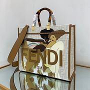 Kitlife Fendi Sunshine Medium White - 8BH386A - 36×12×31cm - 2