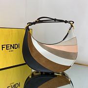 Kitlife Fendi Fendigraphy Small beige and brown inlay - 8BR798 - 29x24.5x10cm - 1