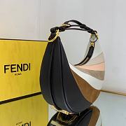 Kitlife Fendi Fendigraphy Small beige and brown inlay - 8BR798 - 29x24.5x10cm - 5
