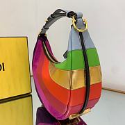 Kitlife Fendi Fendigraphy Small multicolor inlay - 8BR7988 - 29x24.5x10cm - 5