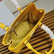 Prada Galleria Saffiano Leather Mini Bag Yellow - 1BA296 – 23x16.5x10 cm - 4